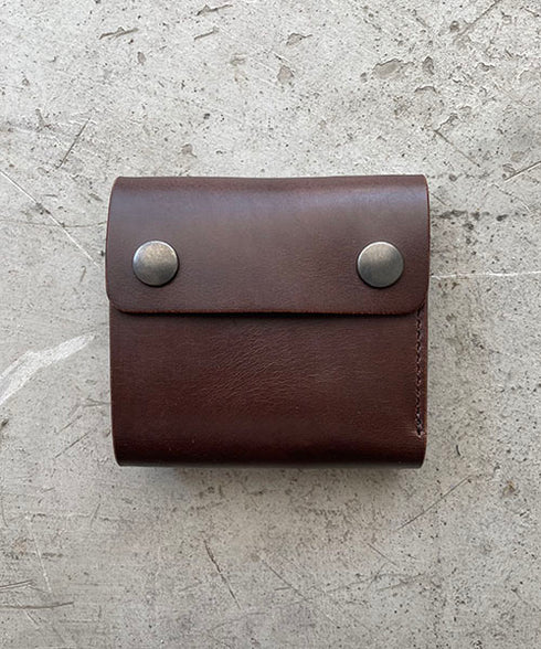 MR.OLIVE E.O.I/HORWEEN CHROMEXCEL LEATHER / SHORT TRACKERS WALLET ミスターオリーブ イーオーアイ/ホーウィンクロムエクセルレザー / ショートトラッカーズウォレット
